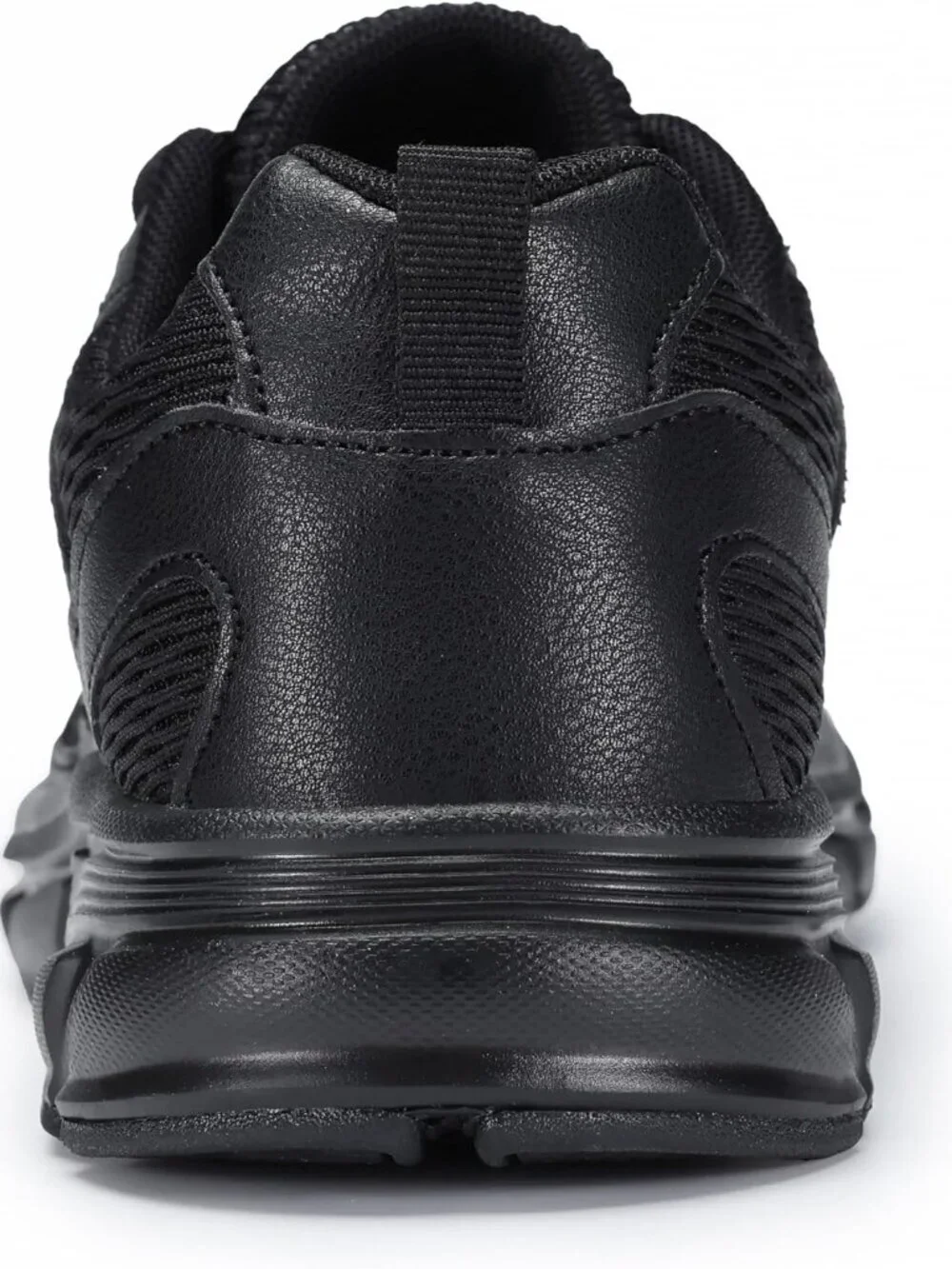 Women's All Black Walking Shoes Comfortable Running Casual Tennis Sneakers